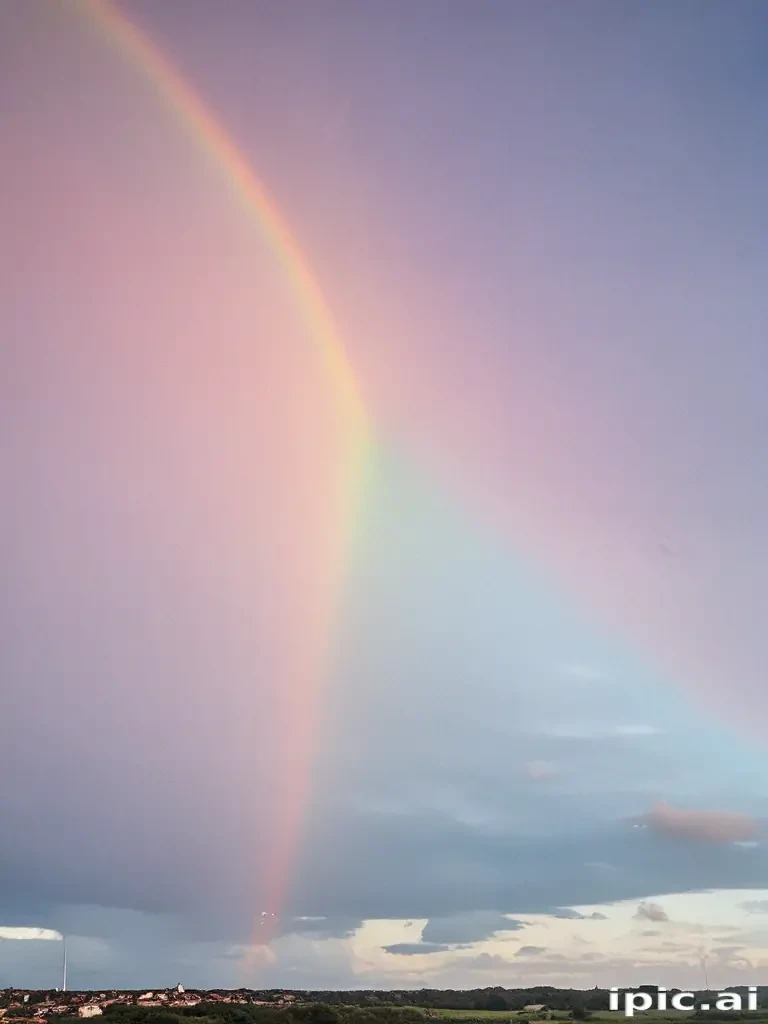 pastel rainbow