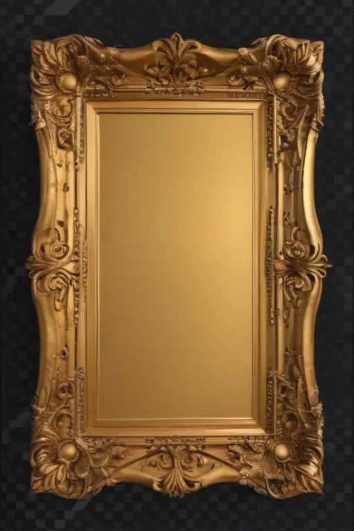 gold frame png transparent