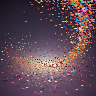 confetti vector