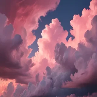 pink cloud aesthetic