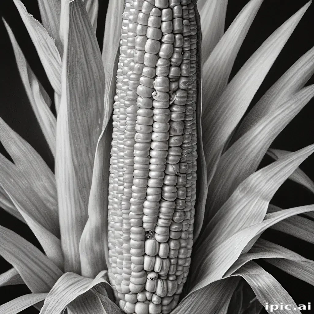 corn drawing