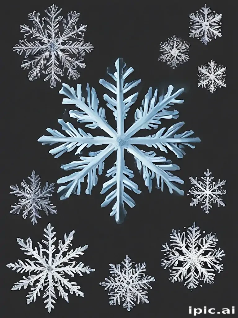 snowflakes png transparent