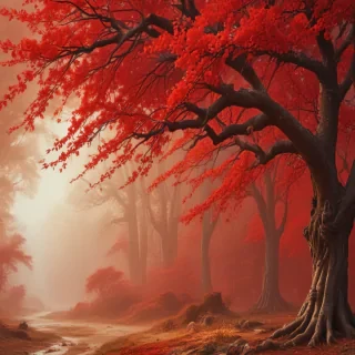 aesthetic red bg