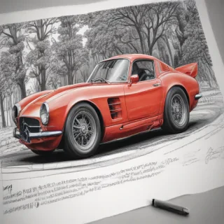 car doodle