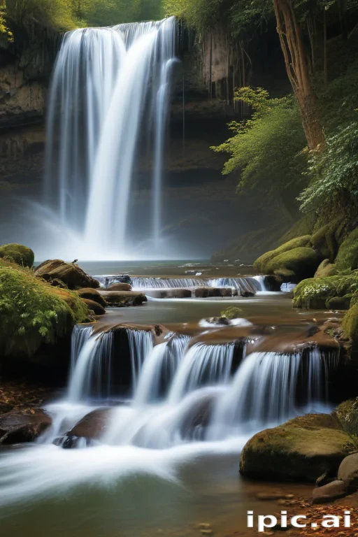 water fall wall paper
