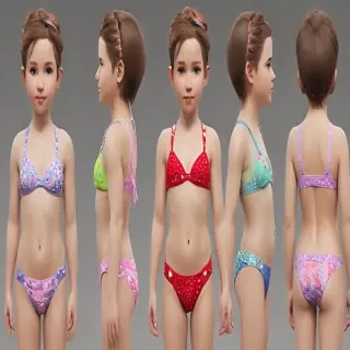 child bikini ai