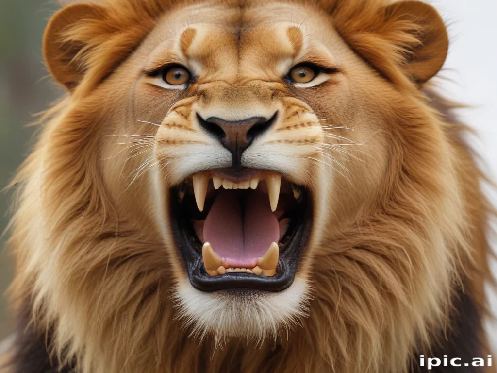 lion roar png