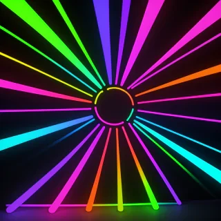 background neon colors