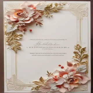 background of wedding card