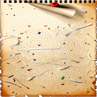 scrap paper png