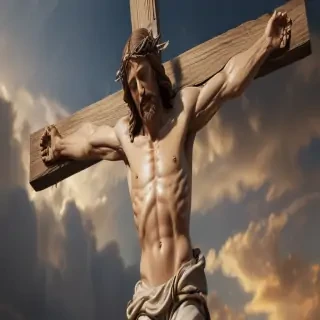 image of jesus on a cross