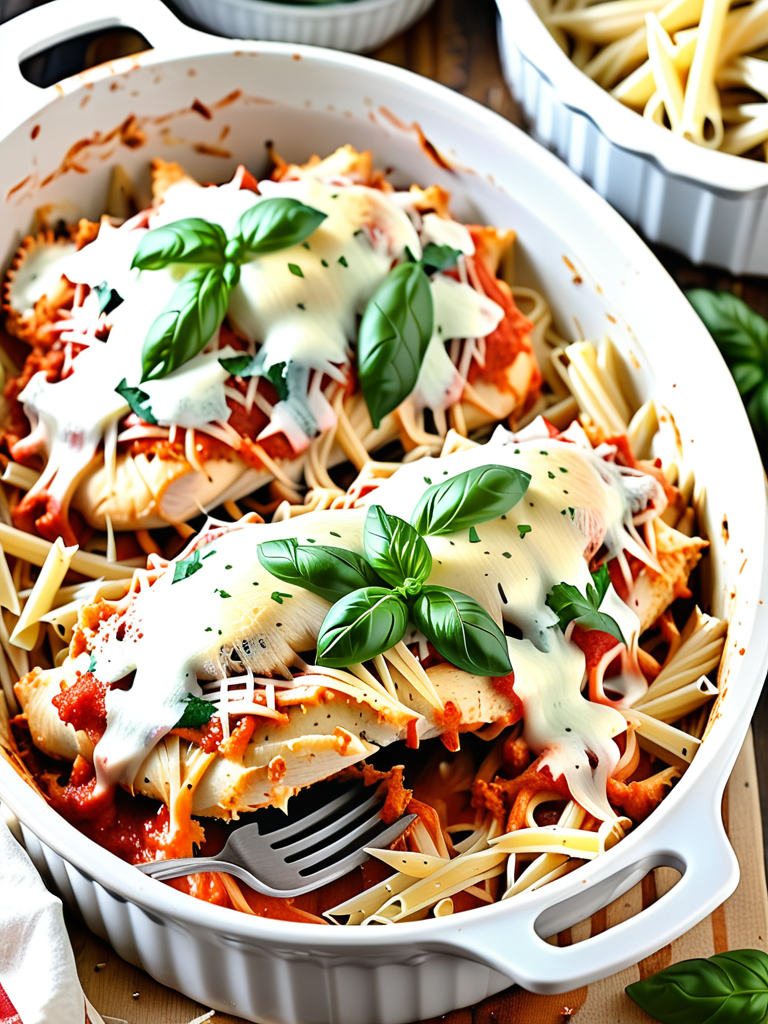 dump and bake chicken parmesan