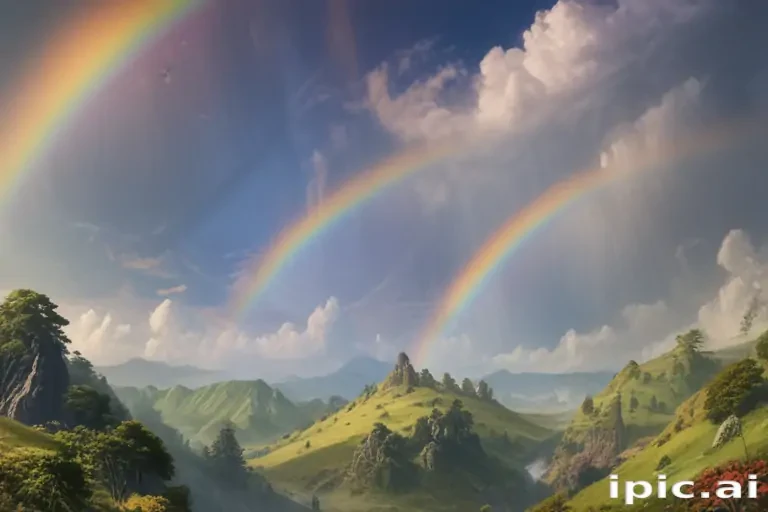 aesthetic rainbow wallpaper