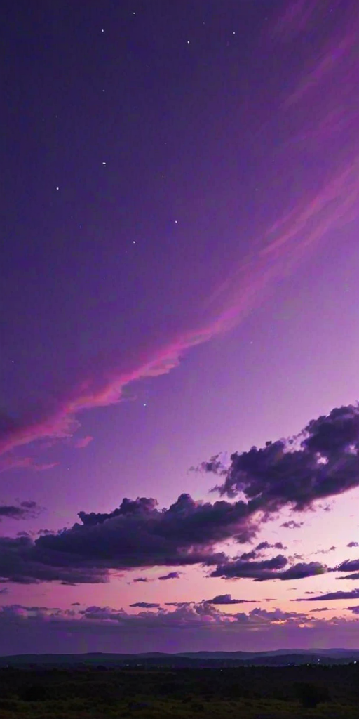 purple sky wallpaper