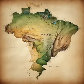 brazil map