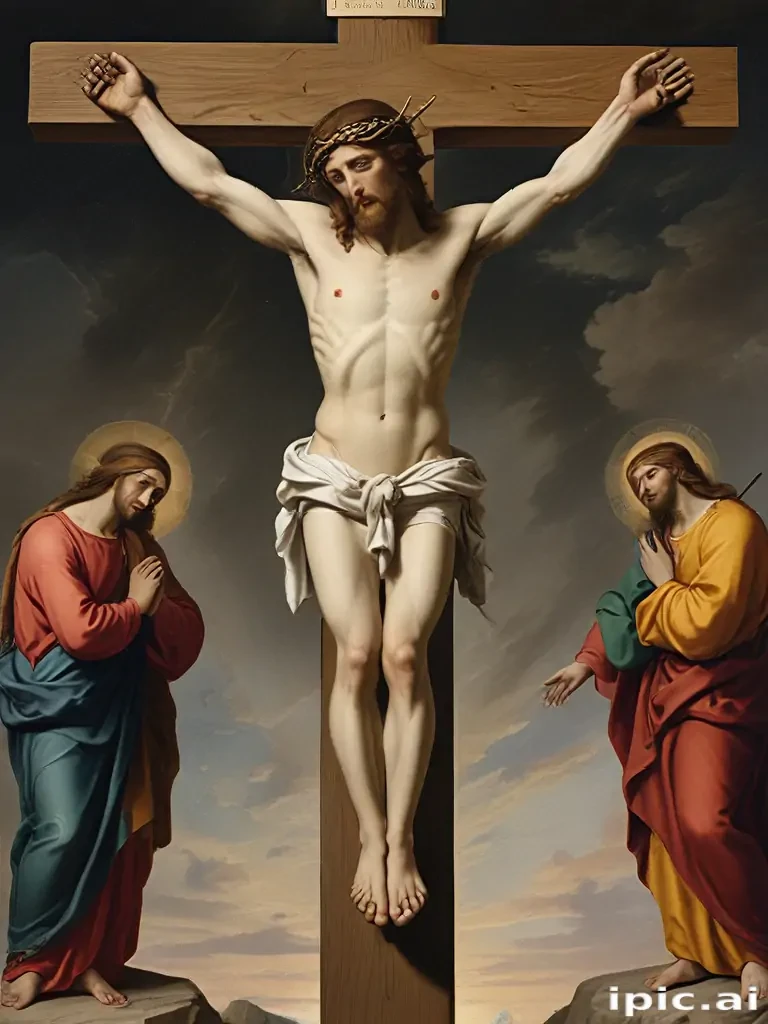 christ on the cross image