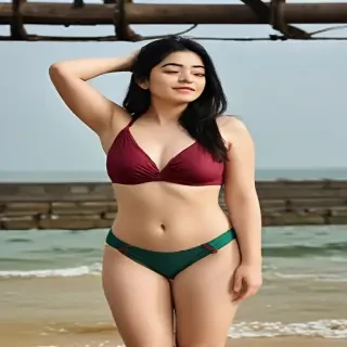 rashmika mandana bikini