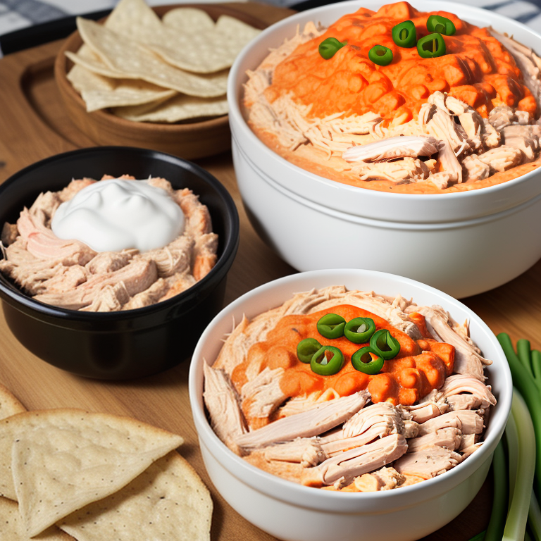 slow cooker buffalo chicken dip with raw chicken