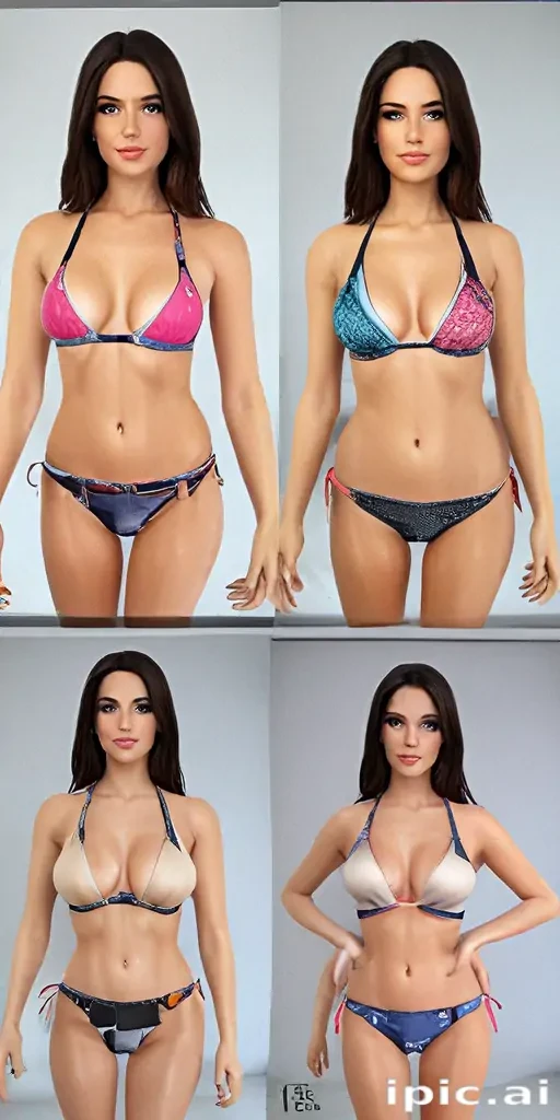 ai bikini models