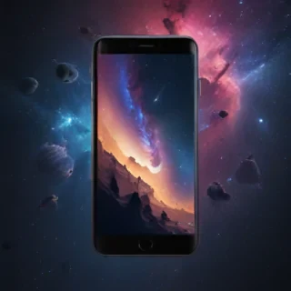 iphone space wallpaper