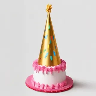transparent background birthday hat