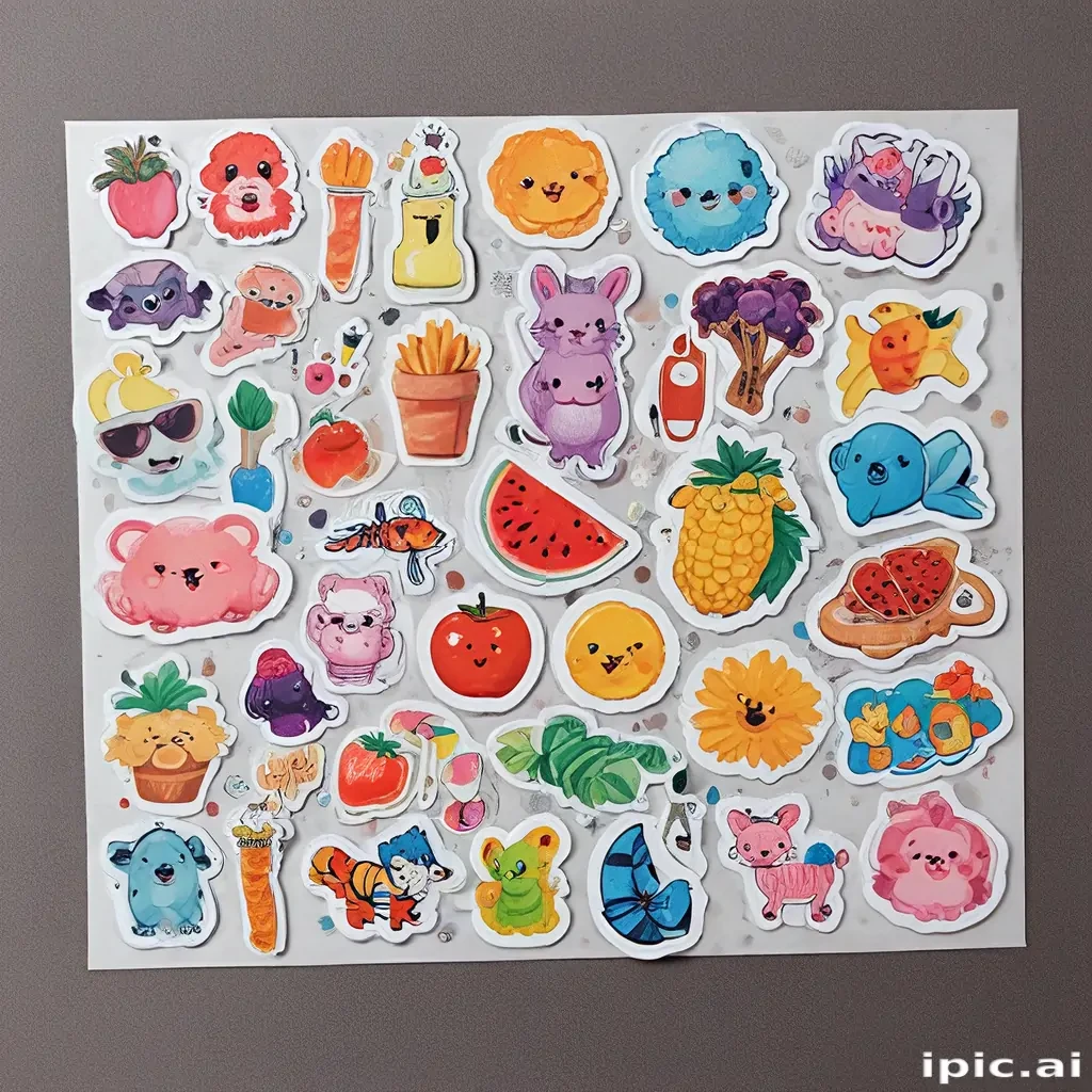clipart of stickers