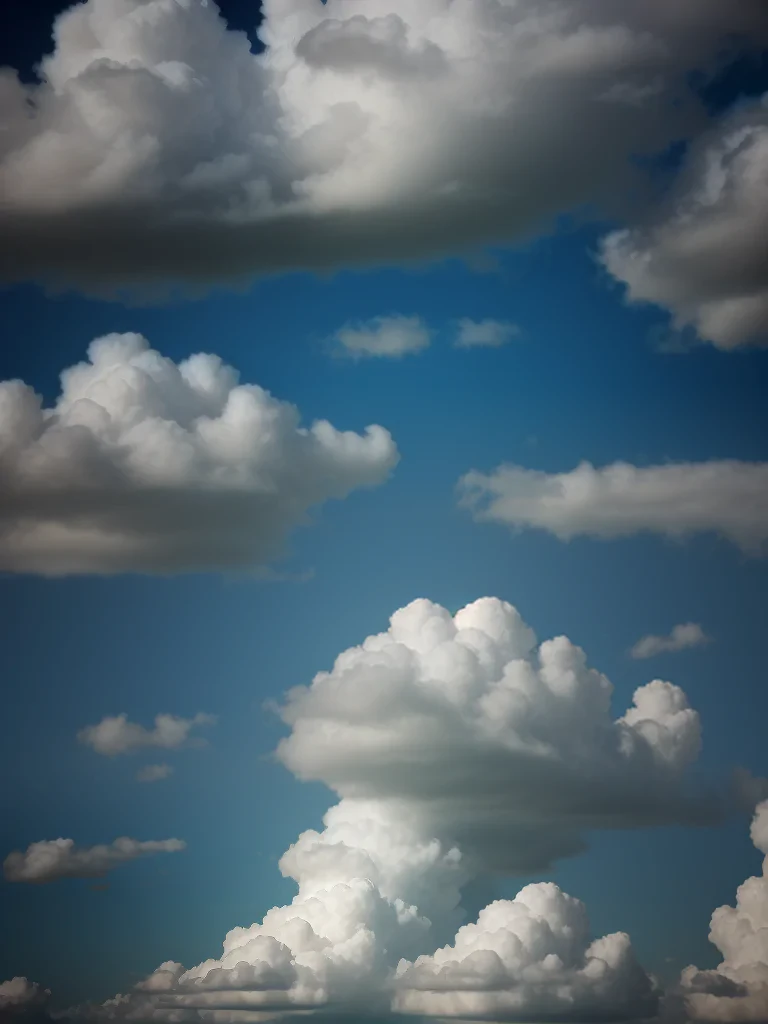 clouds no background