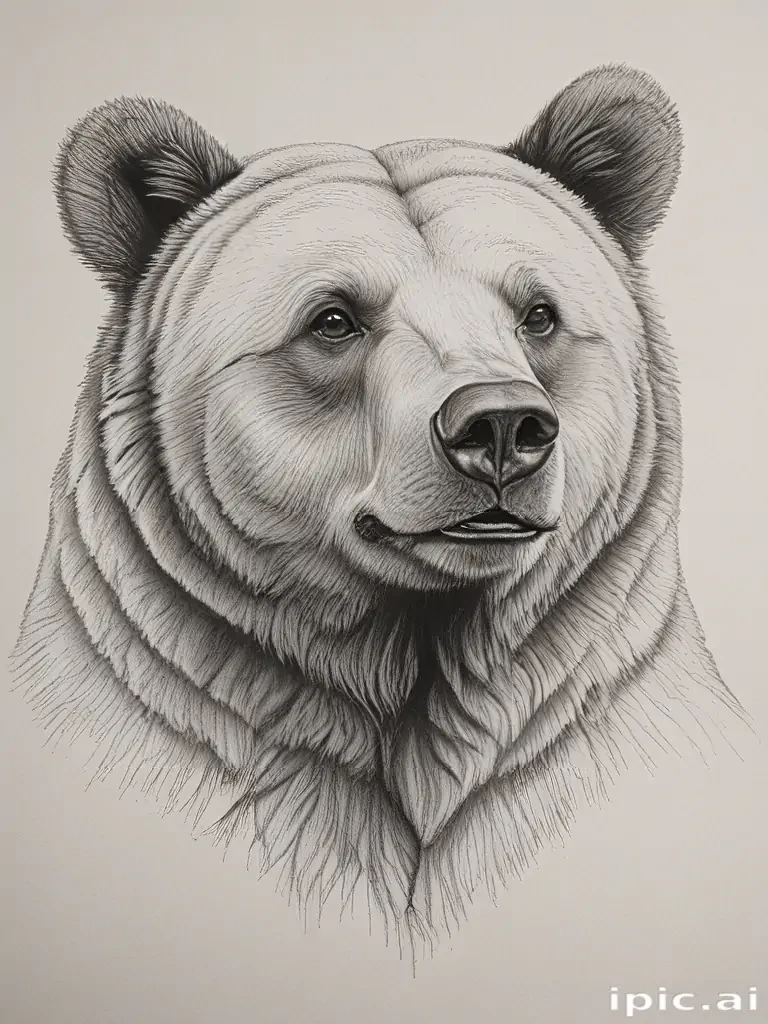 bear pic drawing