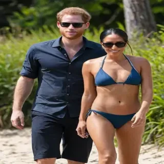 megan markle bikini