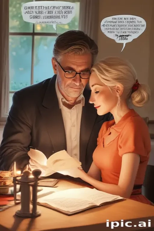 reading cartoon