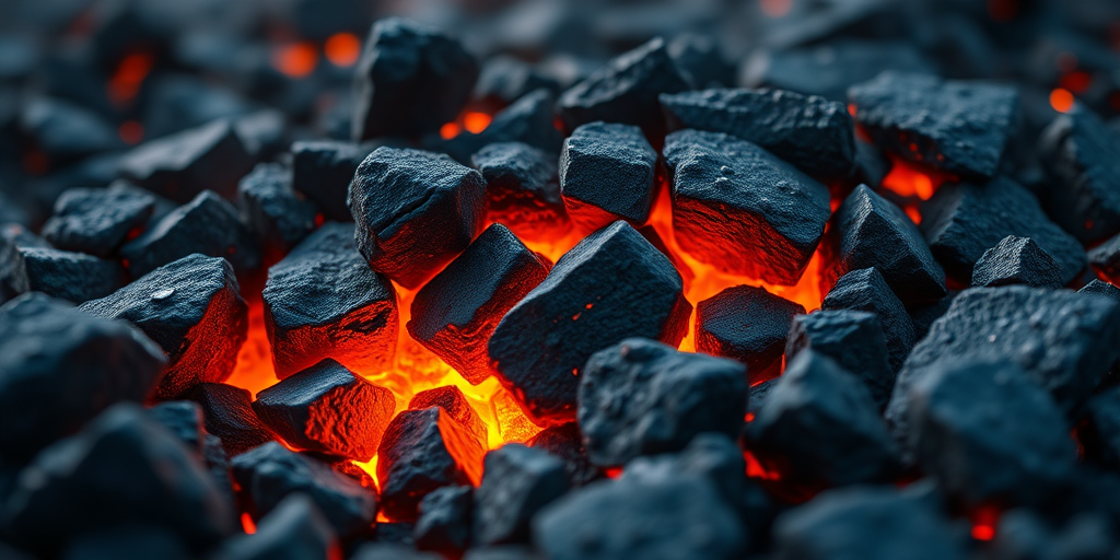 Create a highly detailed and vivid illustration of a cluster of black volcanic rocks with glowing orange and yellow magma peeking through, illuminated by a soft halo of light in the background, using a DSLR camera, 50mm lens, f/2.8 aperture, ISO 100, and a focus on macro photography to enhance texture and color depth.