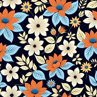 seamless floral pattern
