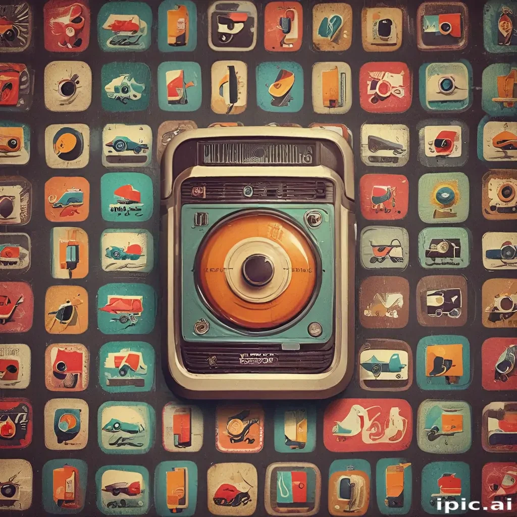 iphone wallpaper retro