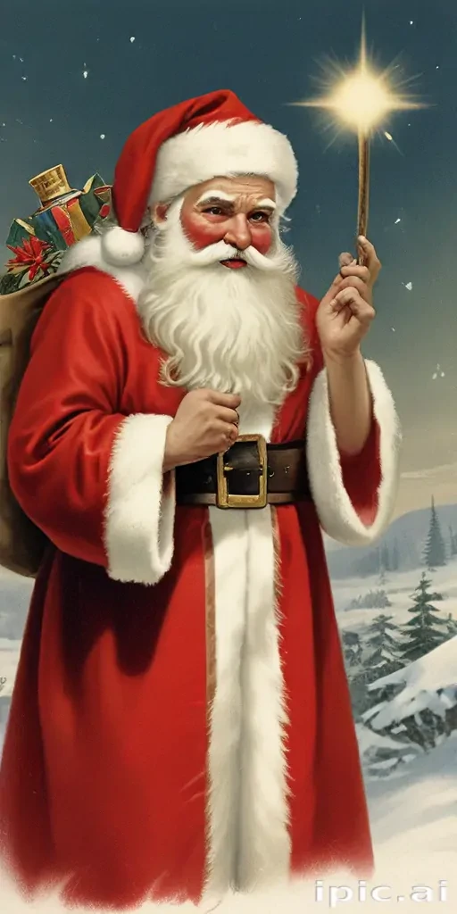 vintage santa image