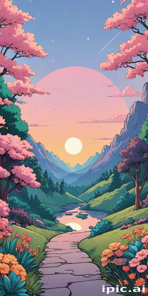 aesthetic wallpaper cartoon