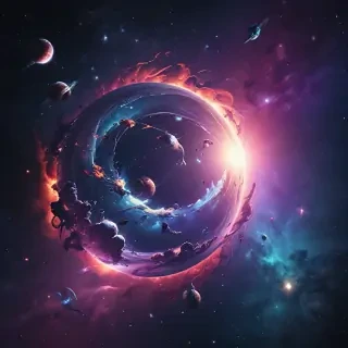 space wallpaper phone