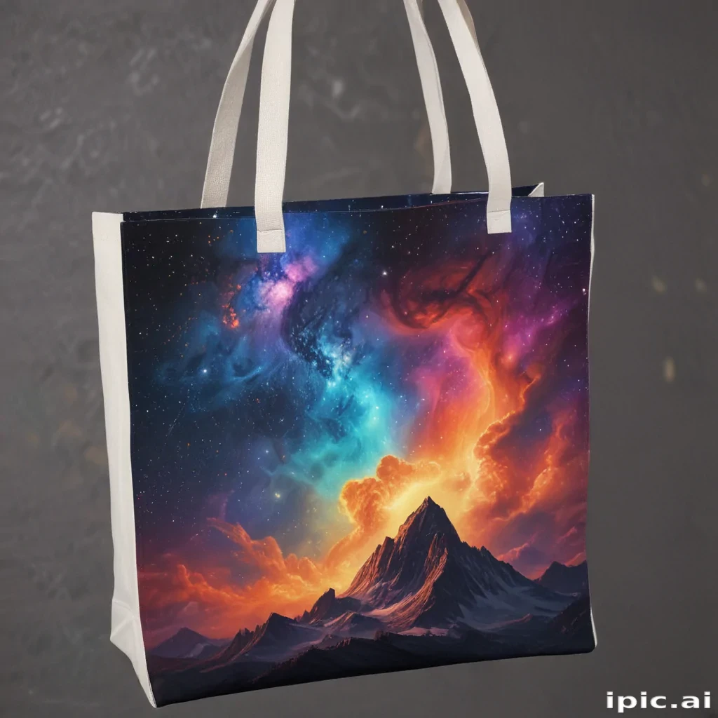 mock up tote bag