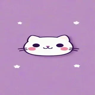 kawaii purple wallpaper