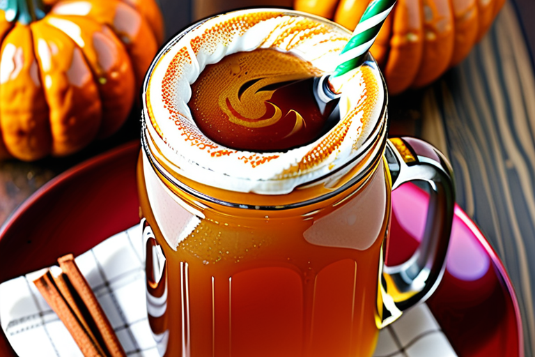 pumpkin spice syrup starbucks recipe