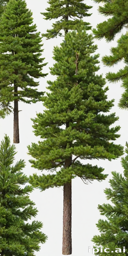pine trees transparent background
