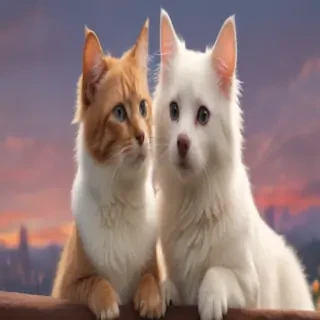 cat dog