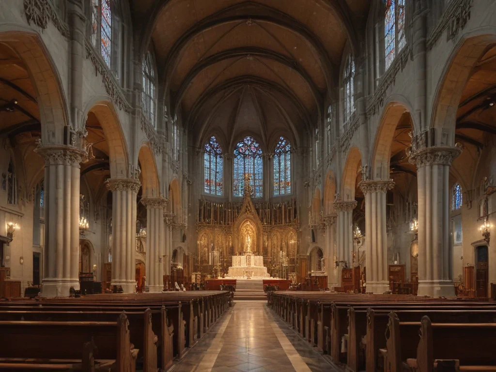 church drawing