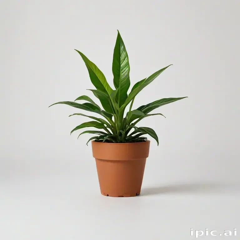plant no background