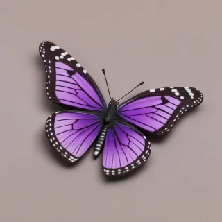 butterfly purple
