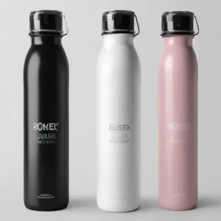 water bottle mockup
