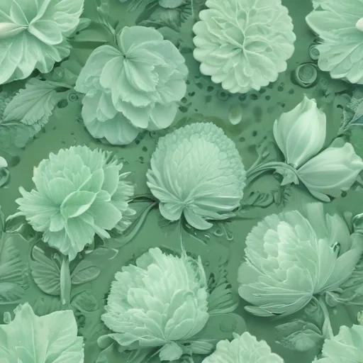 mint green bg