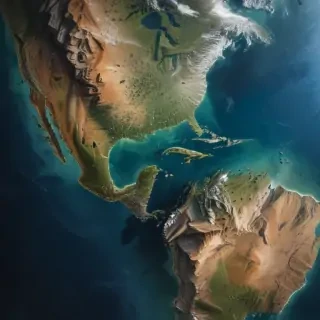 earth from space