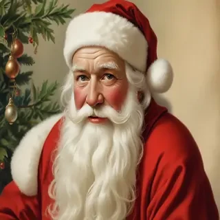 vintage santa image