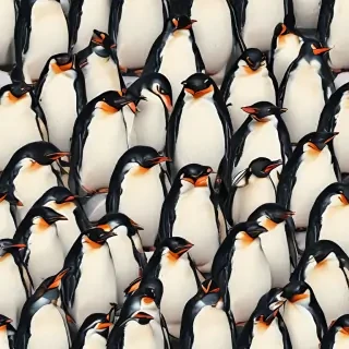 penguins background