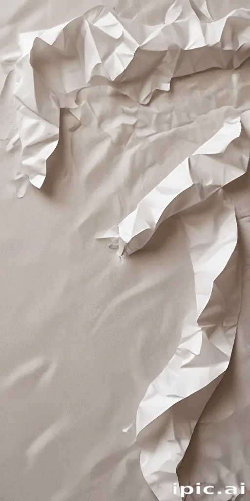 crumpled paper overlay